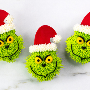 Grinch Cupcakes