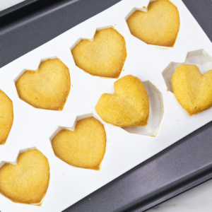 Step 2 - Valentines heart cookies