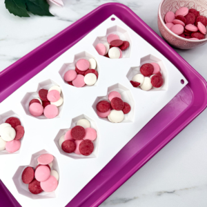 Step 4 - Valentines heart cookies