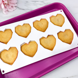 Step 7 - Valentines heart cookies